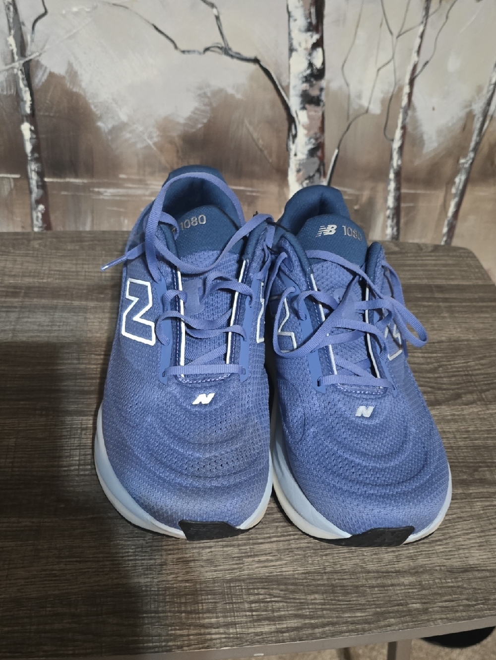 New Balance 1080 in Navy Blue with White Accents